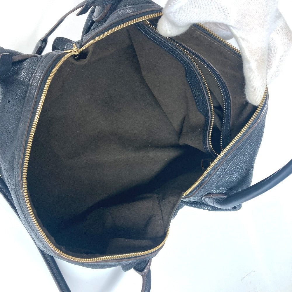 LOUIS VUITTON M93814 モノグラムマヒナ ガラテアPM 肩掛け カバン ショルダーバッグ モノグラムマヒナレザー レディース ノワール ブラック - brandshop-reference