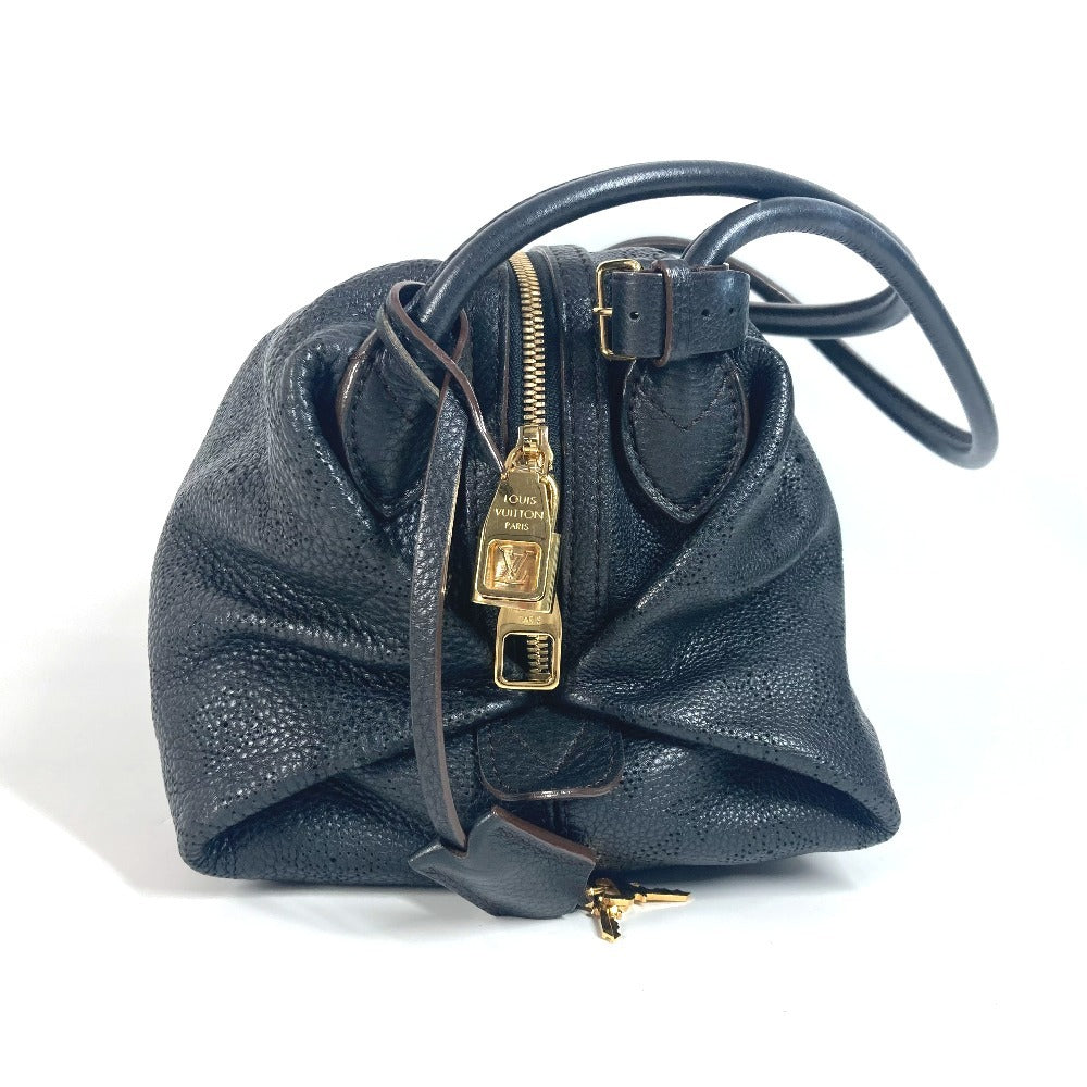 LOUIS VUITTON M93814 モノグラムマヒナ ガラテアPM 肩掛け カバン ショルダーバッグ モノグラムマヒナレザー レディース ノワール ブラック - brandshop-reference