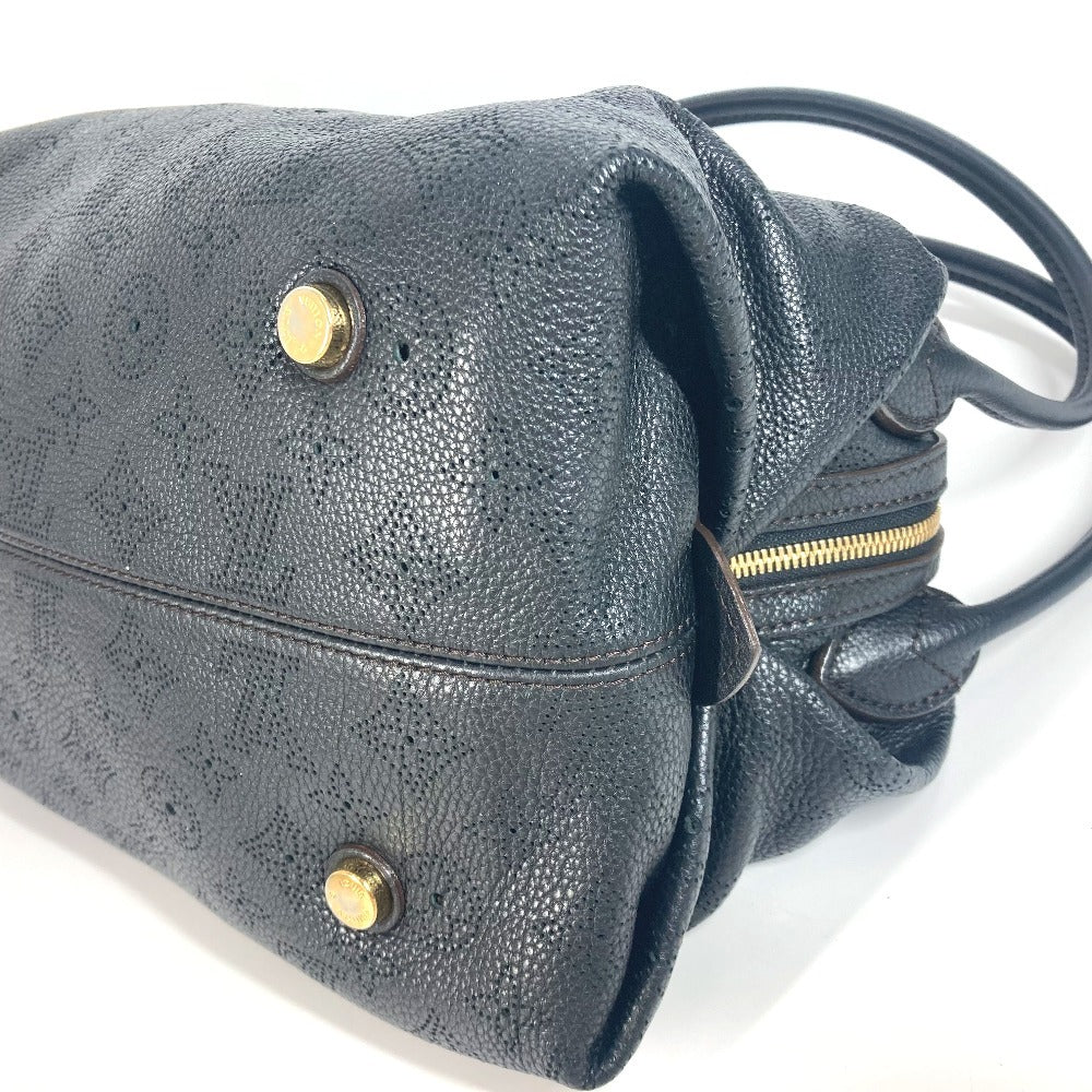 LOUIS VUITTON M93814 モノグラムマヒナ ガラテアPM 肩掛け カバン ショルダーバッグ モノグラムマヒナレザー レディース ノワール ブラック - brandshop-reference