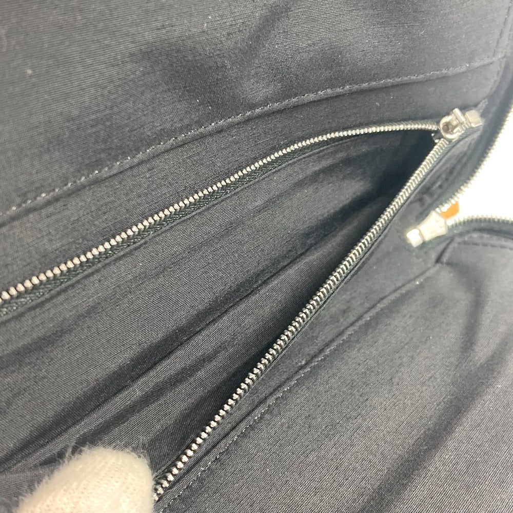 HERMES フールトゥ マルチポーチ メイクポーチ ジュエリーケース ポーチ コットン ユニセックス ブラック - brandshop-reference