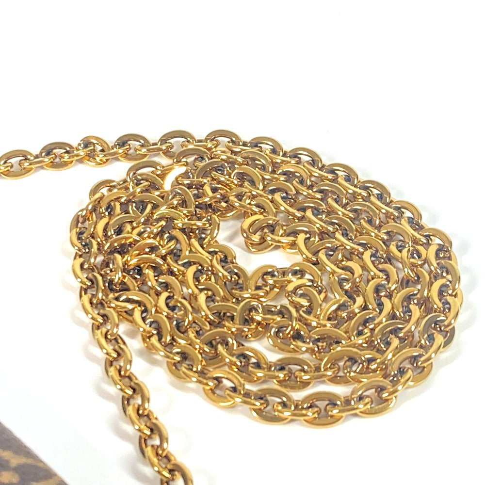 LOUIS VUITTON M69578 モノグラム ポルトフォイユ フロール チェーン チェーンウォレット ショルダーバッグ クラッチバッグ 長財布 モノグラムキャンバス ユニセックス フューシャ ブラウン - brandshop-reference