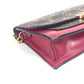 LOUIS VUITTON M69578 モノグラム ポルトフォイユ フロール チェーン チェーンウォレット ショルダーバッグ クラッチバッグ 長財布 モノグラムキャンバス ユニセックス フューシャ ブラウン - brandshop-reference