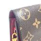 LOUIS VUITTON M69578 モノグラム ポルトフォイユ フロール チェーン チェーンウォレット ショルダーバッグ クラッチバッグ 長財布 モノグラムキャンバス ユニセックス フューシャ ブラウン - brandshop-reference