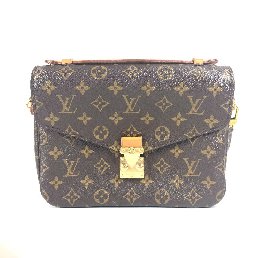 LOUIS VUITTON M40780 モノグラム ポシェット メティスMM 2WAY ショルダーバッグ カバン ハンドバッグ モノグラムキャンバス レディース ブラウン - brandshop-reference