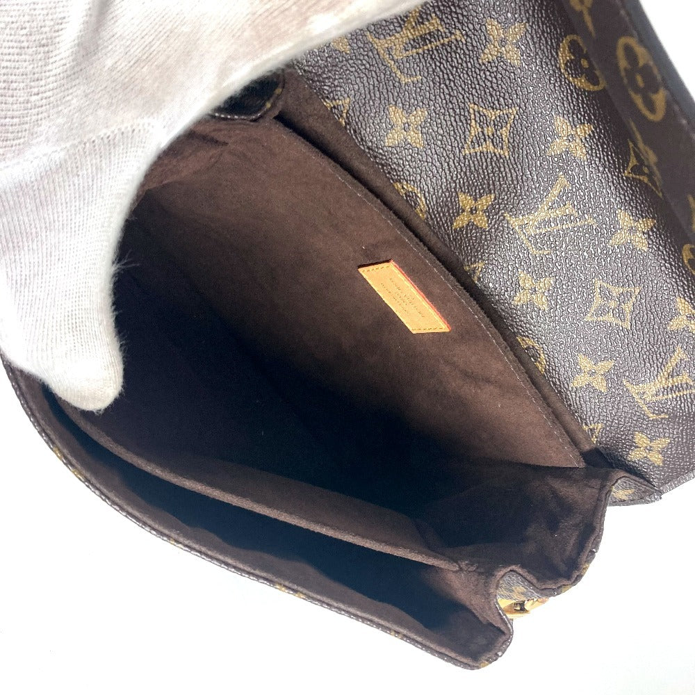 LOUIS VUITTON M40780 モノグラム ポシェット メティスMM 2WAY ショルダーバッグ カバン ハンドバッグ モノグラムキャンバス レディース ブラウン - brandshop-reference