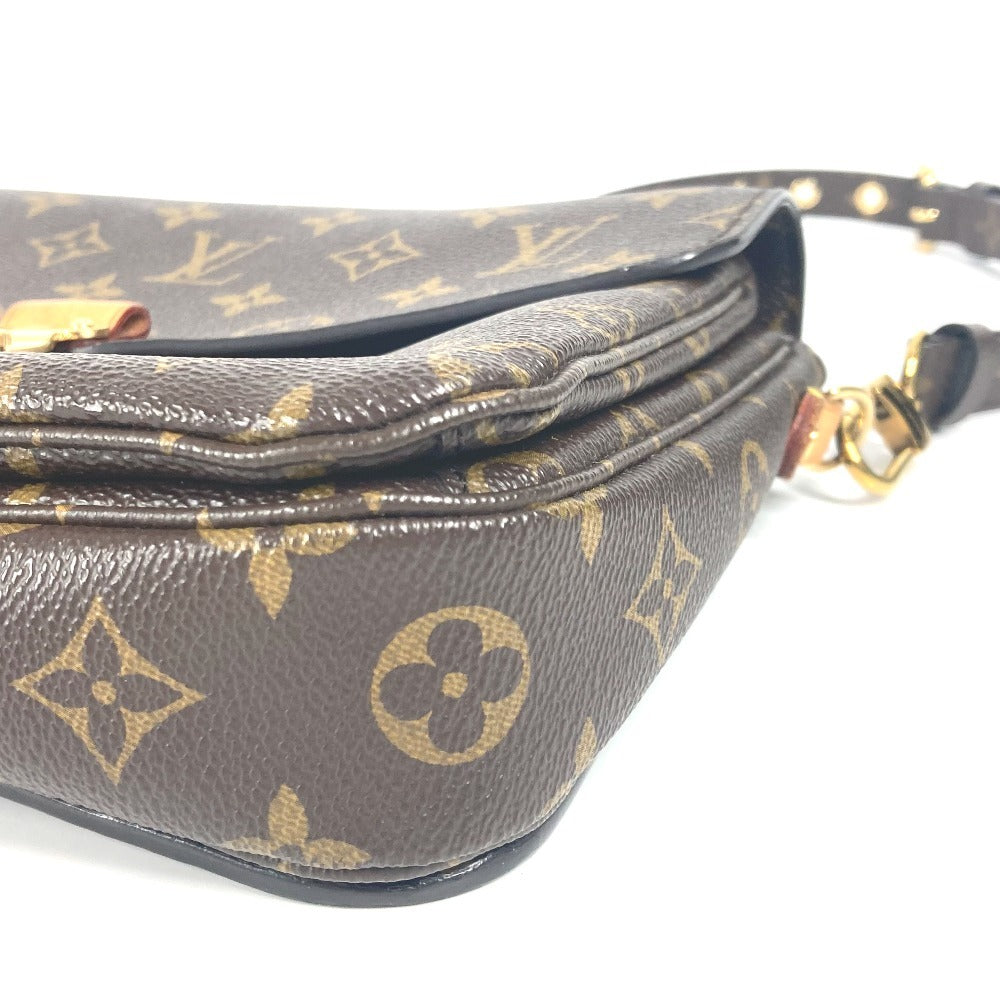 LOUIS VUITTON M40780 モノグラム ポシェット メティスMM 2WAY ショルダーバッグ カバン ハンドバッグ モノグラムキャンバス レディース ブラウン - brandshop-reference