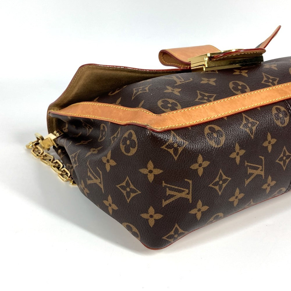 LOUIS VUITTON M47149 モノグラム ドーフィーヌ･ソフト GM カバン 斜め掛け フラップ ハンドバッグ チェーンバッグ 2WAYバッグ ショルダーバッグ モノグラムキャンバス レディース ブラウン - brandshop-reference