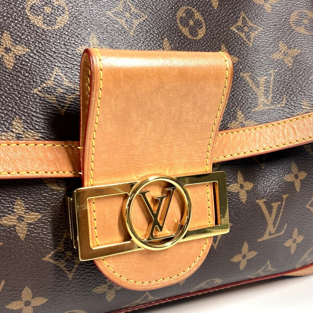 LOUIS VUITTON M47149 モノグラム ドーフィーヌ･ソフト GM カバン 斜め掛け フラップ ハンドバッグ チェーンバッグ 2WAYバッグ ショルダーバッグ モノグラムキャンバス レディース ブラウン - brandshop-reference