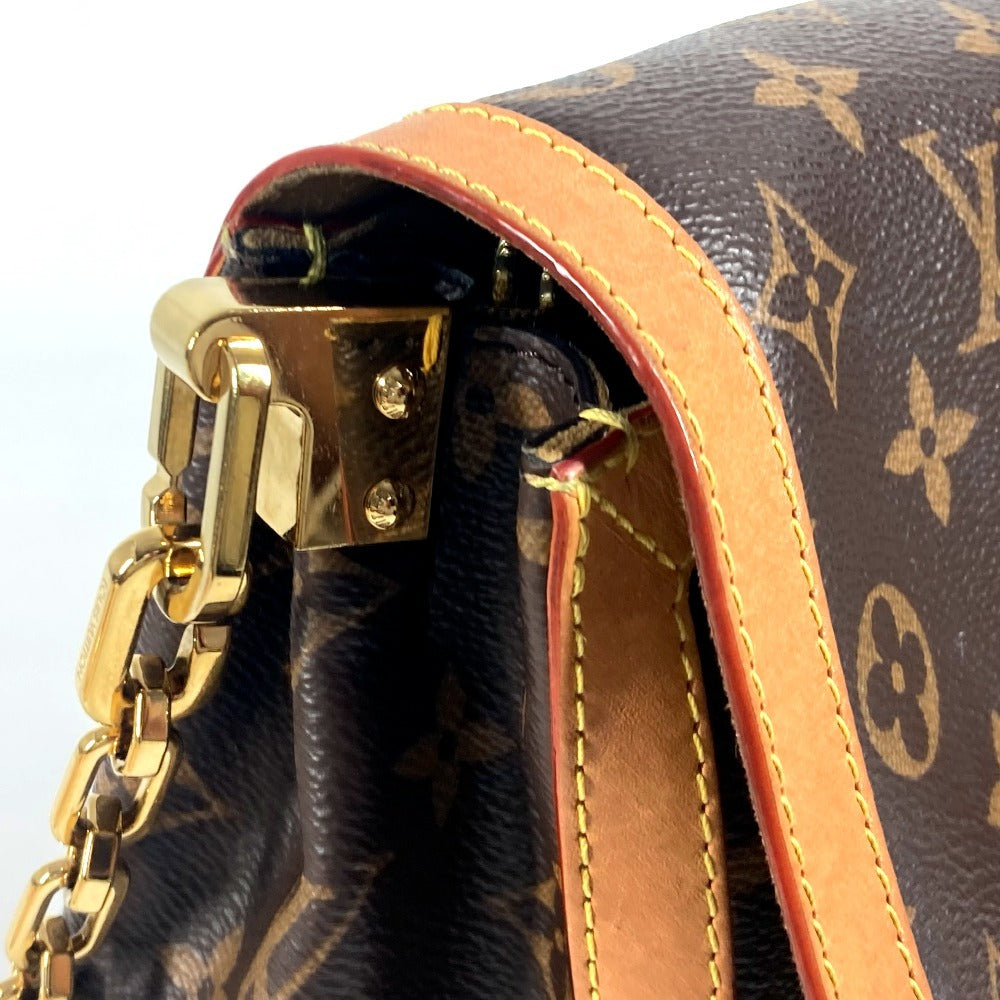 LOUIS VUITTON M47149 モノグラム ドーフィーヌ･ソフト GM カバン 斜め掛け フラップ ハンドバッグ チェーンバッグ 2WAYバッグ ショルダーバッグ モノグラムキャンバス レディース ブラウン - brandshop-reference