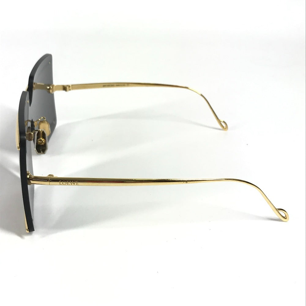 LOEWE LW40073U ロゴ めがね メガネ アイウェア 眼鏡 サングラス プラスチック ユニセックス ブラック - brandshop-reference