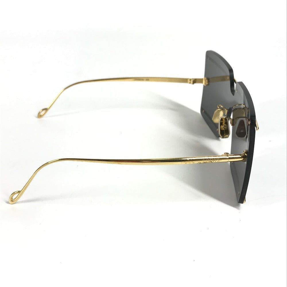 LOEWE LW40073U ロゴ めがね メガネ アイウェア 眼鏡 サングラス プラスチック ユニセックス ブラック - brandshop-reference