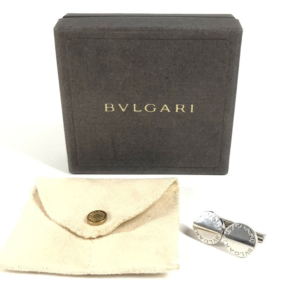 BVLGARI ロゴ アクセサリー カフス SV925 メンズ シルバー - brandshop-reference