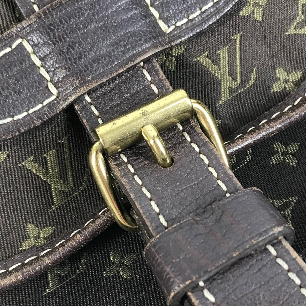 LOUIS VUITTON M95227 モノグラムミニラン ソミュール30 カバン 斜め掛け フラップ ショルダーバッグ モノグラムミニランキャンバス レディース フザン ブラウン - brandshop-reference