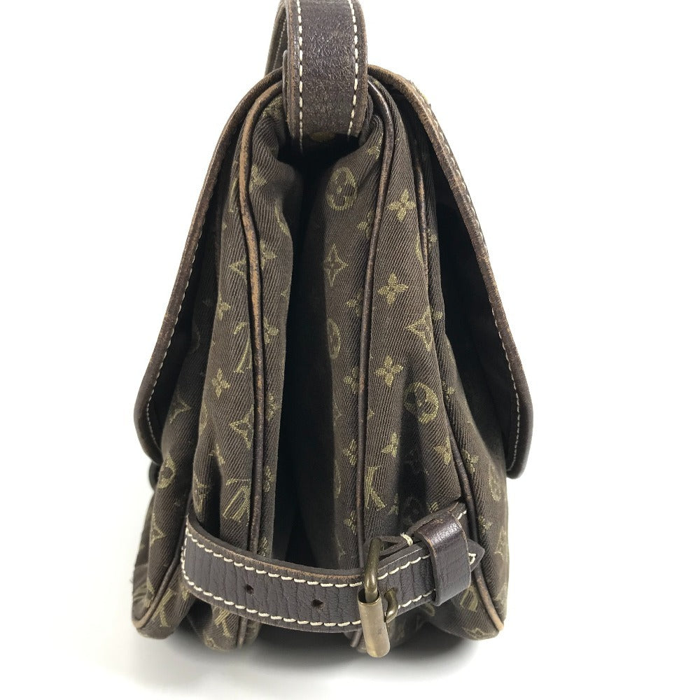 LOUIS VUITTON M95227 モノグラムミニラン ソミュール30 カバン 斜め掛け フラップ ショルダーバッグ モノグラムミニランキャンバス レディース フザン ブラウン - brandshop-reference