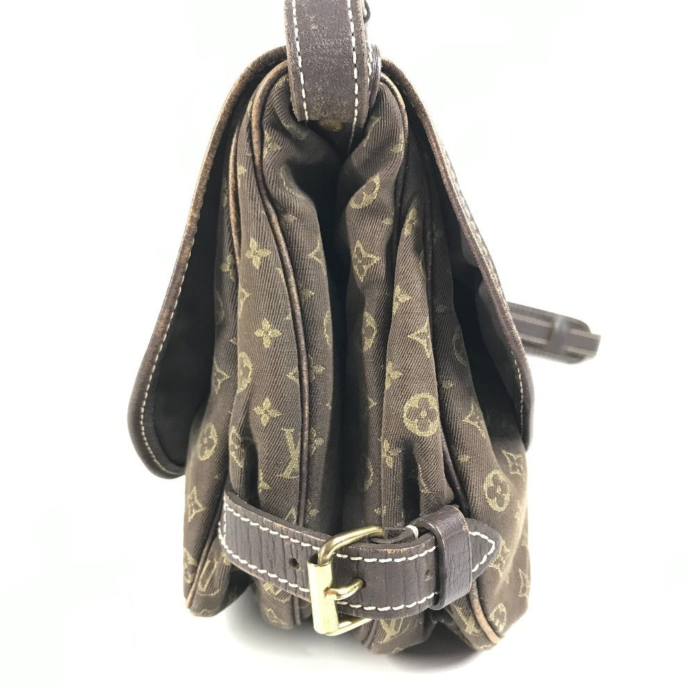LOUIS VUITTON M95227 モノグラムミニラン ソミュール30 カバン 斜め掛け フラップ ショルダーバッグ モノグラムミニランキャンバス レディース フザン ブラウン - brandshop-reference