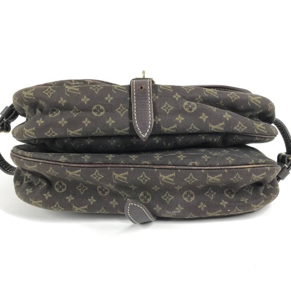 LOUIS VUITTON M95227 モノグラムミニラン ソミュール30 カバン 斜め掛け フラップ ショルダーバッグ モノグラムミニランキャンバス レディース フザン ブラウン - brandshop-reference