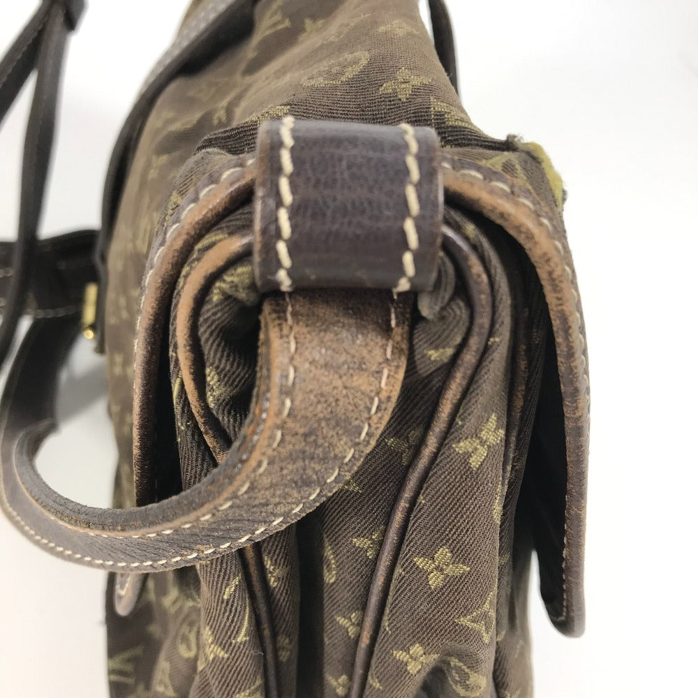 LOUIS VUITTON M95227 モノグラムミニラン ソミュール30 カバン 斜め掛け フラップ ショルダーバッグ モノグラムミニランキャンバス レディース フザン ブラウン - brandshop-reference