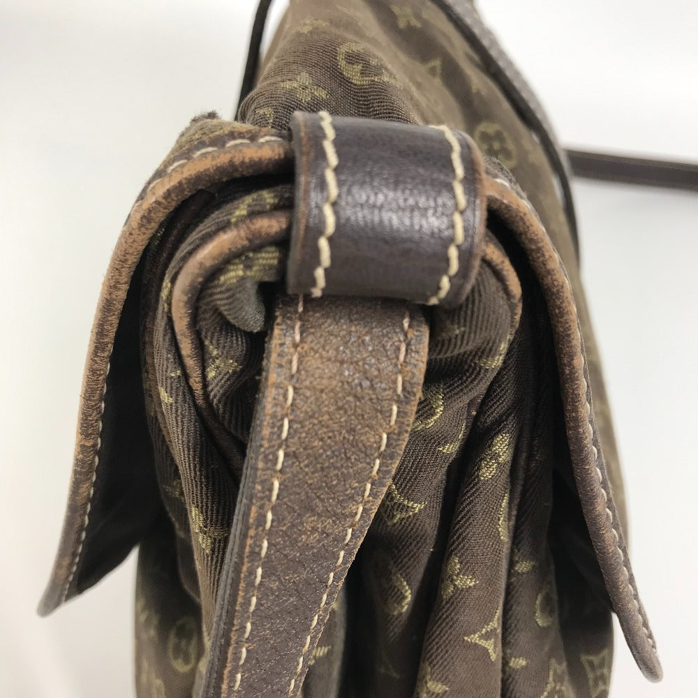 LOUIS VUITTON M95227 モノグラムミニラン ソミュール30 カバン 斜め掛け フラップ ショルダーバッグ モノグラムミニランキャンバス レディース フザン ブラウン - brandshop-reference