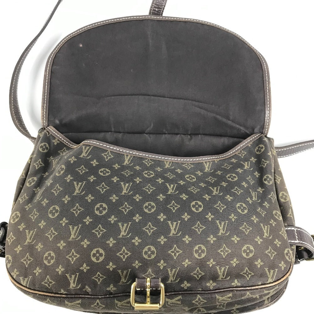 LOUIS VUITTON M95227 モノグラムミニラン ソミュール30 カバン 斜め掛け フラップ ショルダーバッグ モノグラムミニランキャンバス レディース フザン ブラウン - brandshop-reference