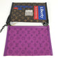 Louis Vuitton M44641 Monogram Logo Story Flat Messenger Pochette Bag Crossbody Bahu Beg Monogram Canvas Unisex Brown
