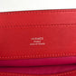 Hermes Bicolor Sack Aline Mini Crossbody Pochette Beg Beg Beg Kulit Pink