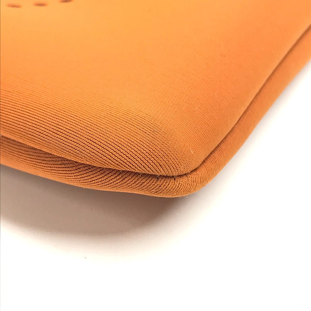 HERMES Neovan MM 클러치 백 멀티 파우치 메이크업 파우치 파우치 폴리아미드 남여 공용 오렌지
