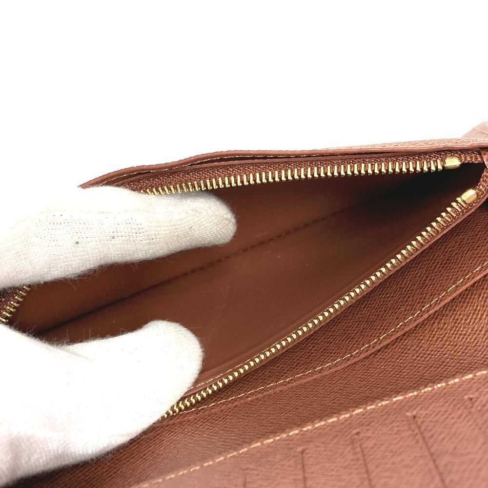 LOUIS VUITTON N00141 LV Birds Damier Pharrell Williams Portefeuille Brazza Long Wallet 2025SS Long Wallet Damier Canvas Unisex Brown