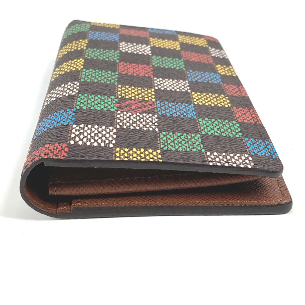 LOUIS VUITTON N00141 LV Birds Damier Pharrell Williams Portefeuille Brazza Long Wallet 2025SS Long Wallet Damier Canvas Unisex Brown