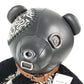 Jurulatih F20819 Keith Haring Outlaw Outlaw Doll Interior Teddy Bear Bear Stuffed Leather Unisex Black
