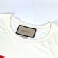 GUCCI 615044 ばなにゃ キャラクター アパレル 半袖 トップス 半袖Ｔシャツ コットン メンズ ホワイト