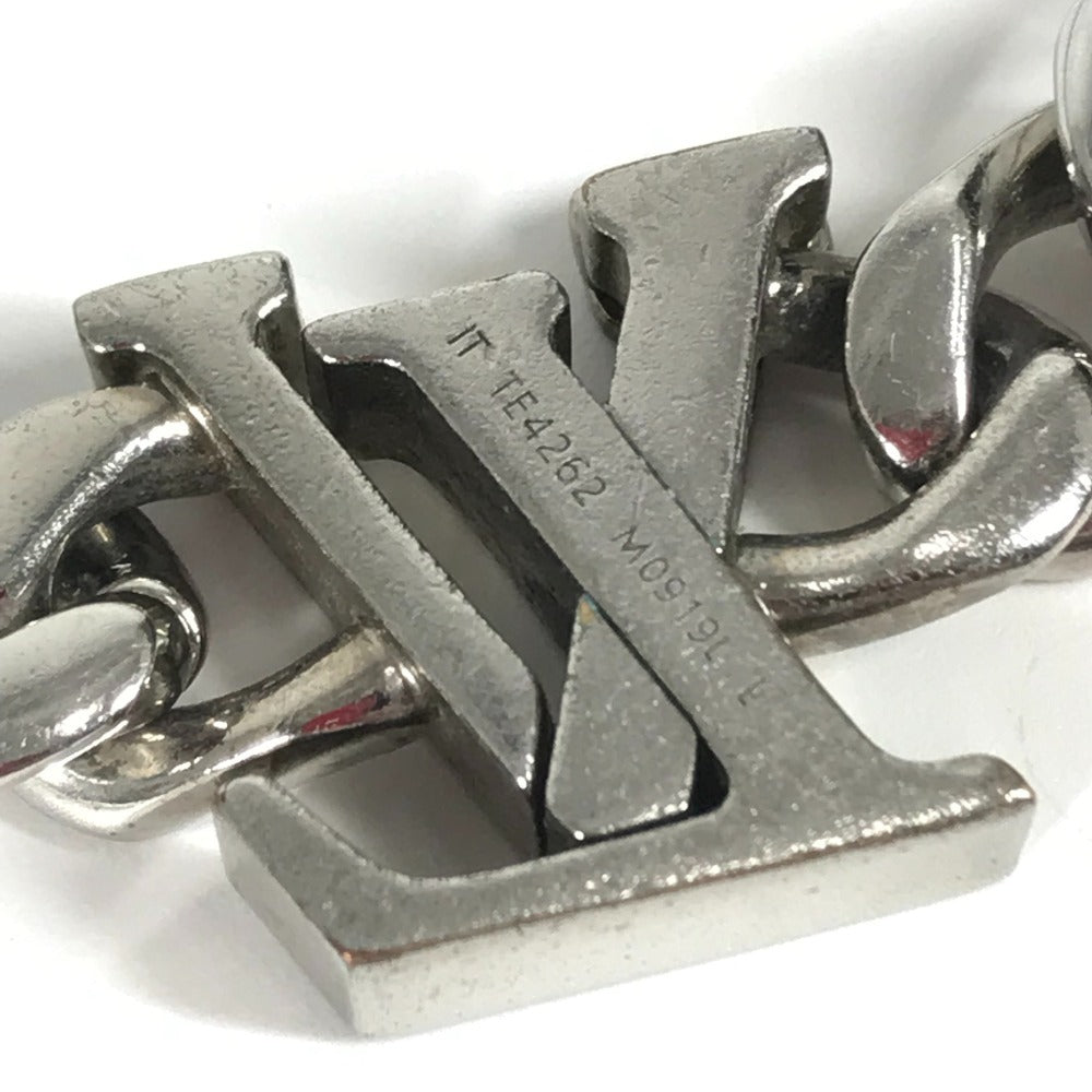 루이 비통 M0919L LV 로고 팔찌 LV 체인 팔찌 LV 이니셜 액세서리 팔찌 메탈 유니섹스 실버