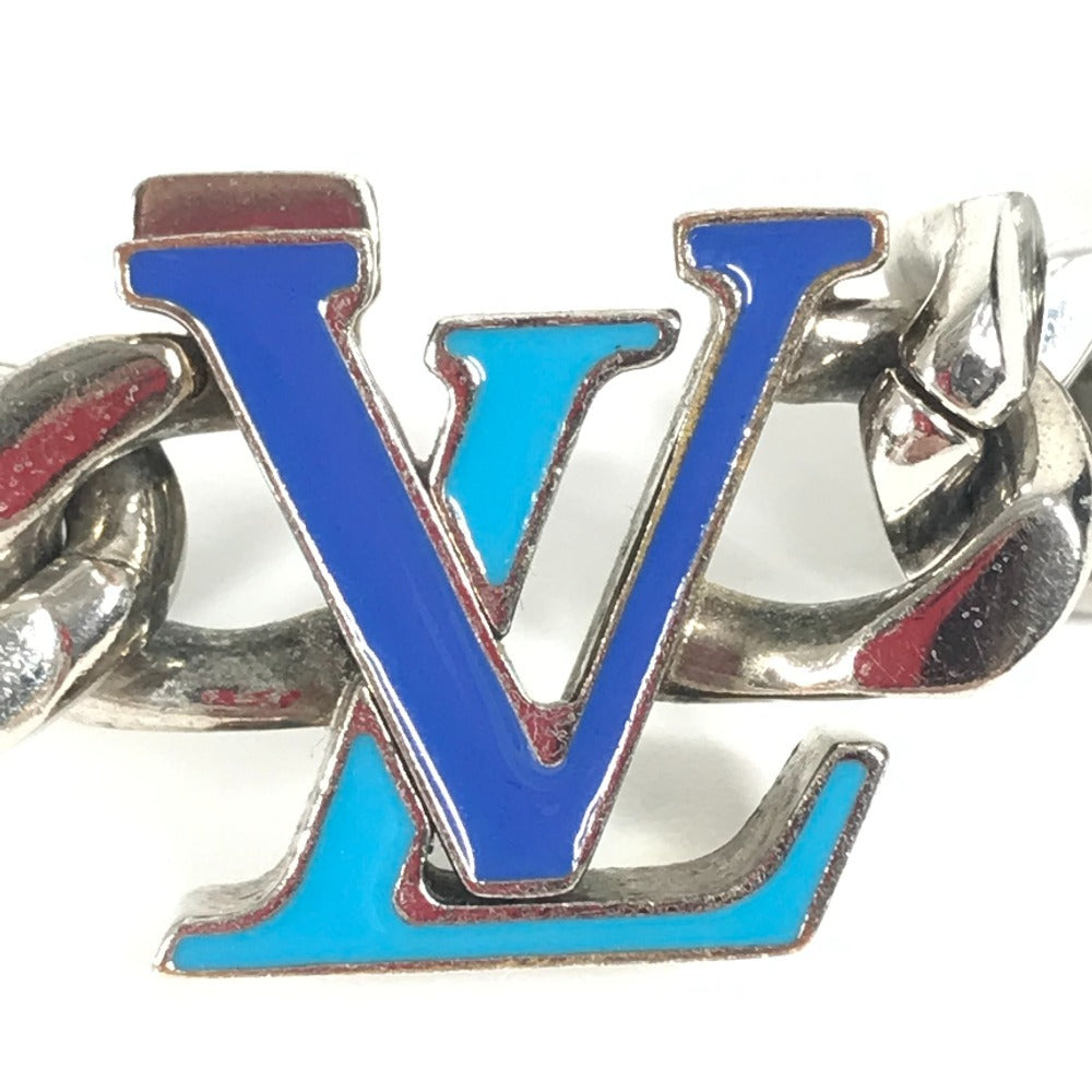 루이 비통 M0919L LV 로고 팔찌 LV 체인 팔찌 LV 이니셜 액세서리 팔찌 메탈 유니섹스 실버