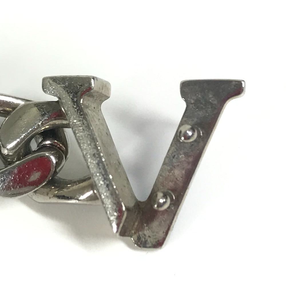 루이 비통 M0919L LV 로고 팔찌 LV 체인 팔찌 LV 이니셜 액세서리 팔찌 메탈 유니섹스 실버