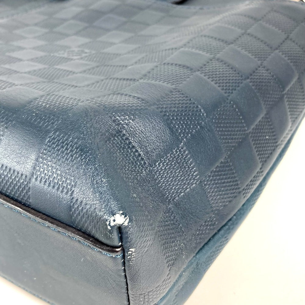 LOUIS VUITTON N41567 Damier Infini 7DW Shoulder Bag Shoulder 2WAY Bag Crossbody Tote Bag Damier Infini Leather Unisex Cosmos Navy