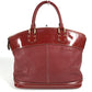 LOUIS VUITTON M95862 Suhari Suhari Lockit MM Bag Tote Bag Handbag Suhari Leather Women's Tanami Red