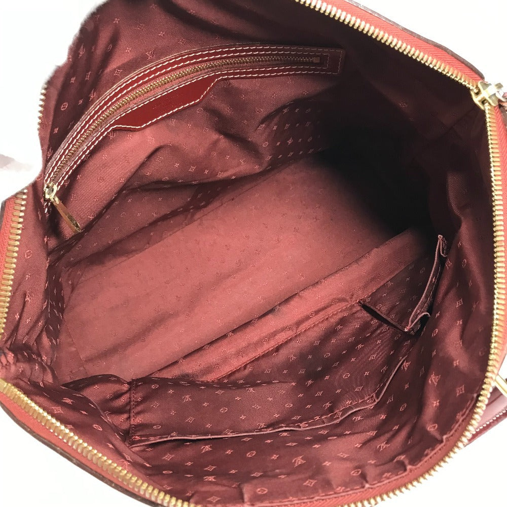 LOUIS VUITTON M95862 Suhari Suhari Lockit MM Bag Tote Bag Handbag Suhari Leather Women's Tanami Red