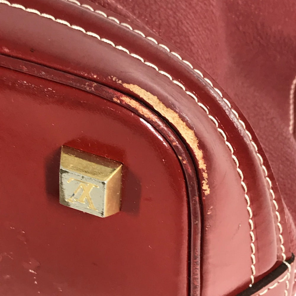 LOUIS VUITTON M95862 Suhari Suhari Lockit MM Bag Tote Bag Handbag Suhari Leather Women's Tanami Red