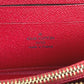 LOUIS VUITTON M95006 Monogram Cherry Takashi Murakami Porto Monet Cartera larga con cremallera Cremallera redonda Cartera larga Monogram Cherry Canvas Mujer Marrón