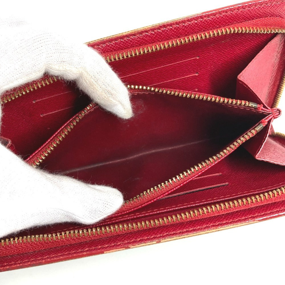 LOUIS VUITTON M95006 Monogram Cherry Porte-Monnaie Zip Long Wallet by Takashi Murakami, Round Zipper, Monogram Cherry Canvas, Women's, Brown