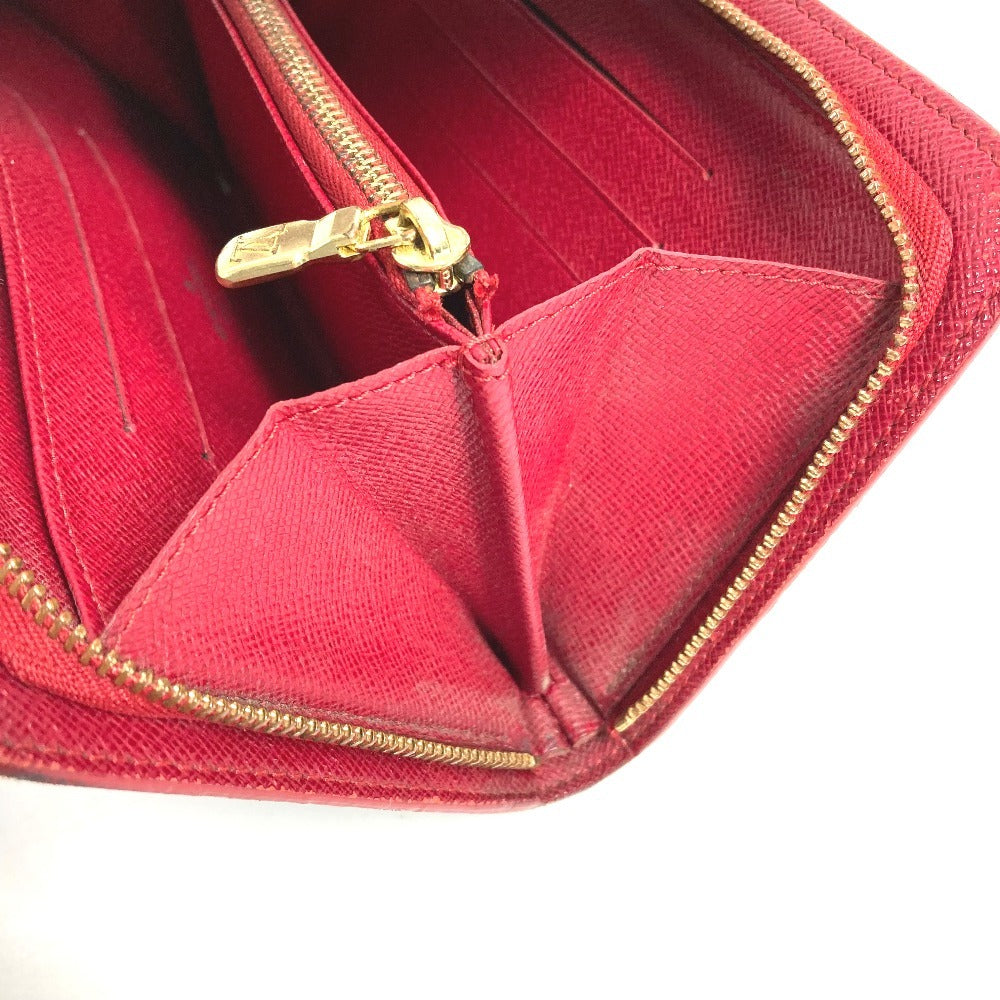 LOUIS VUITTON M95006 Monogram Cherry Takashi Murakami Porto Monet Cartera larga con cremallera Cremallera redonda Cartera larga Monogram Cherry Canvas Mujer Marrón