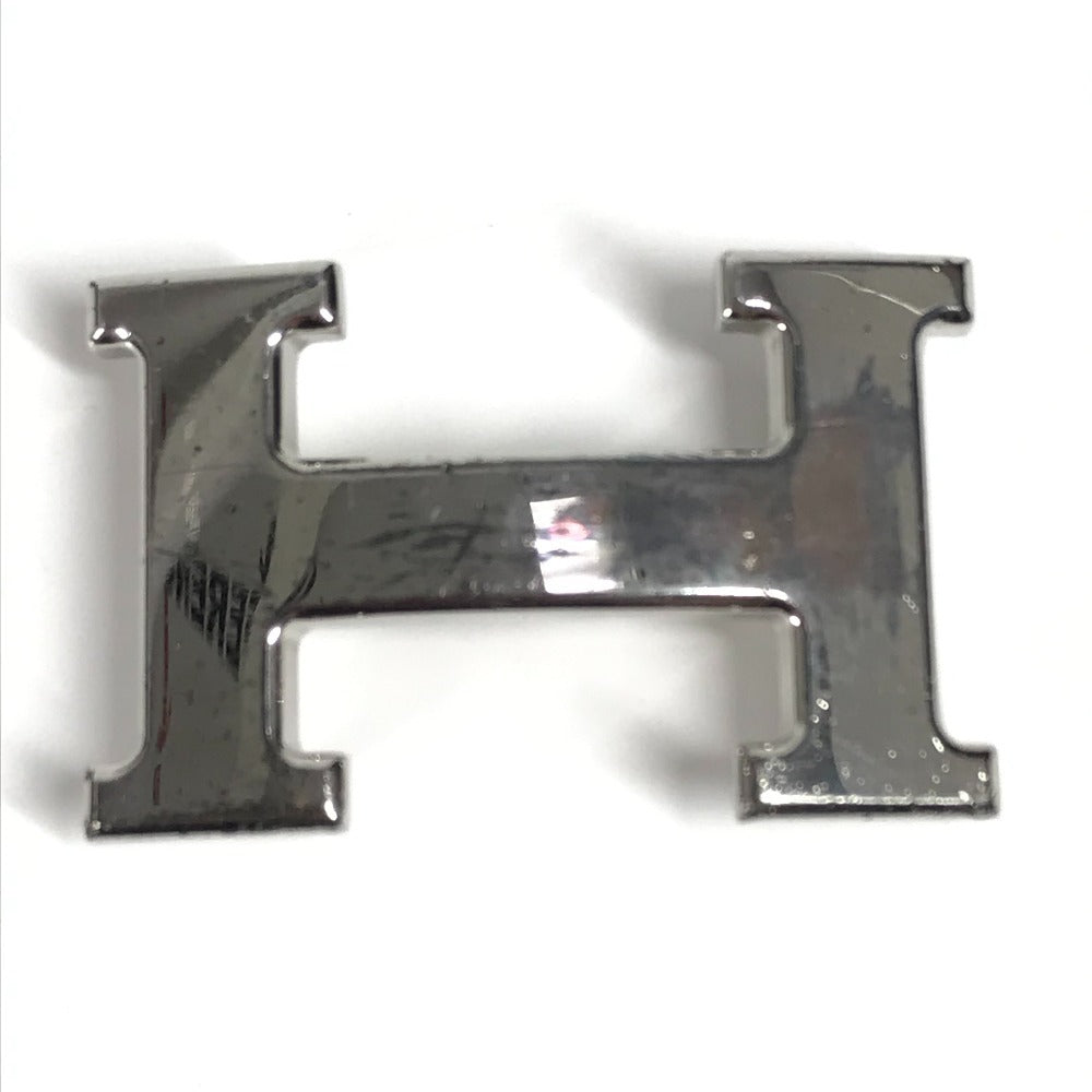 HERMES H Belt H Belt Bottoms Belt Buckle Belt Leather Women's Black