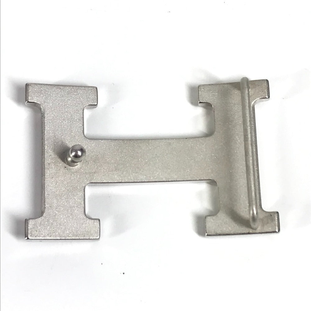 HERMES H Belt H Belt Bottoms Belt Buckle Belt Leather Women's Black