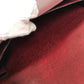 HERMES Vintage Wood Handle 2WAY Bag Shoulder Bag 2WAY Bag Handbag Box Calf Women's Wine Red