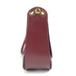 HERMES Vintage Wood Handle 2WAY Bag Shoulder Bag 2WAY Bag Handbag Box Calf Women's Wine Red