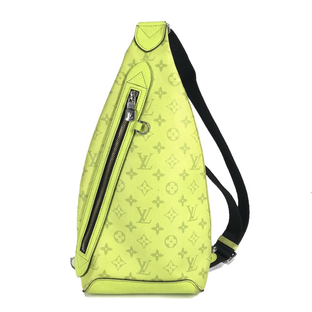 LOUIS VUITTON M30945 Taigarama Duo Sling Bag Crossbody Bag Body Bag Monogram Canvas Unisex Jaune Yellow
