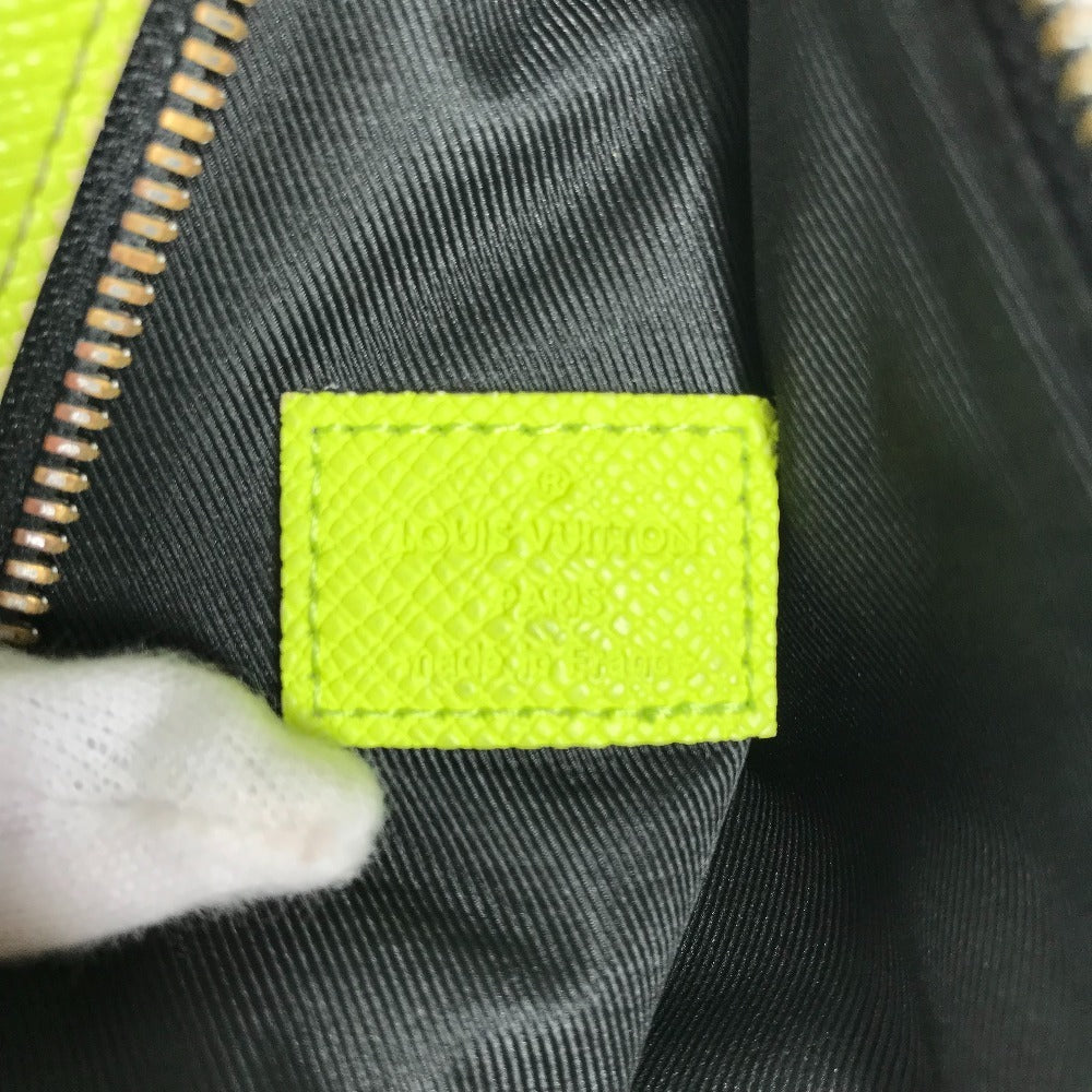 LOUIS VUITTON M30945 Taigarama Duo Sling Bag Crossbody Bag Body Bag Monogram Canvas Unisex Jaune Yellow