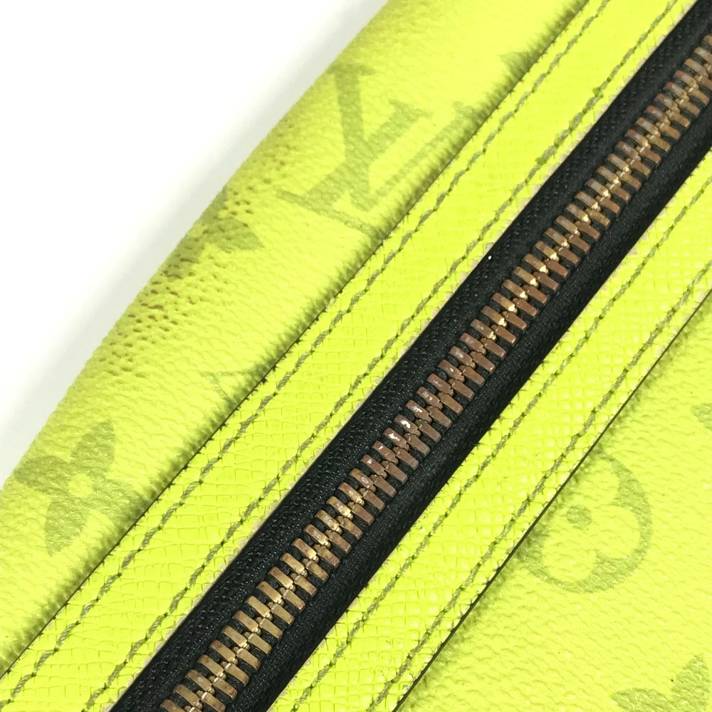 LOUIS VUITTON M30945 Taigarama Duo Sling Bag Crossbody Bag Body Bag Monogram Canvas Unisex Jaune Yellow