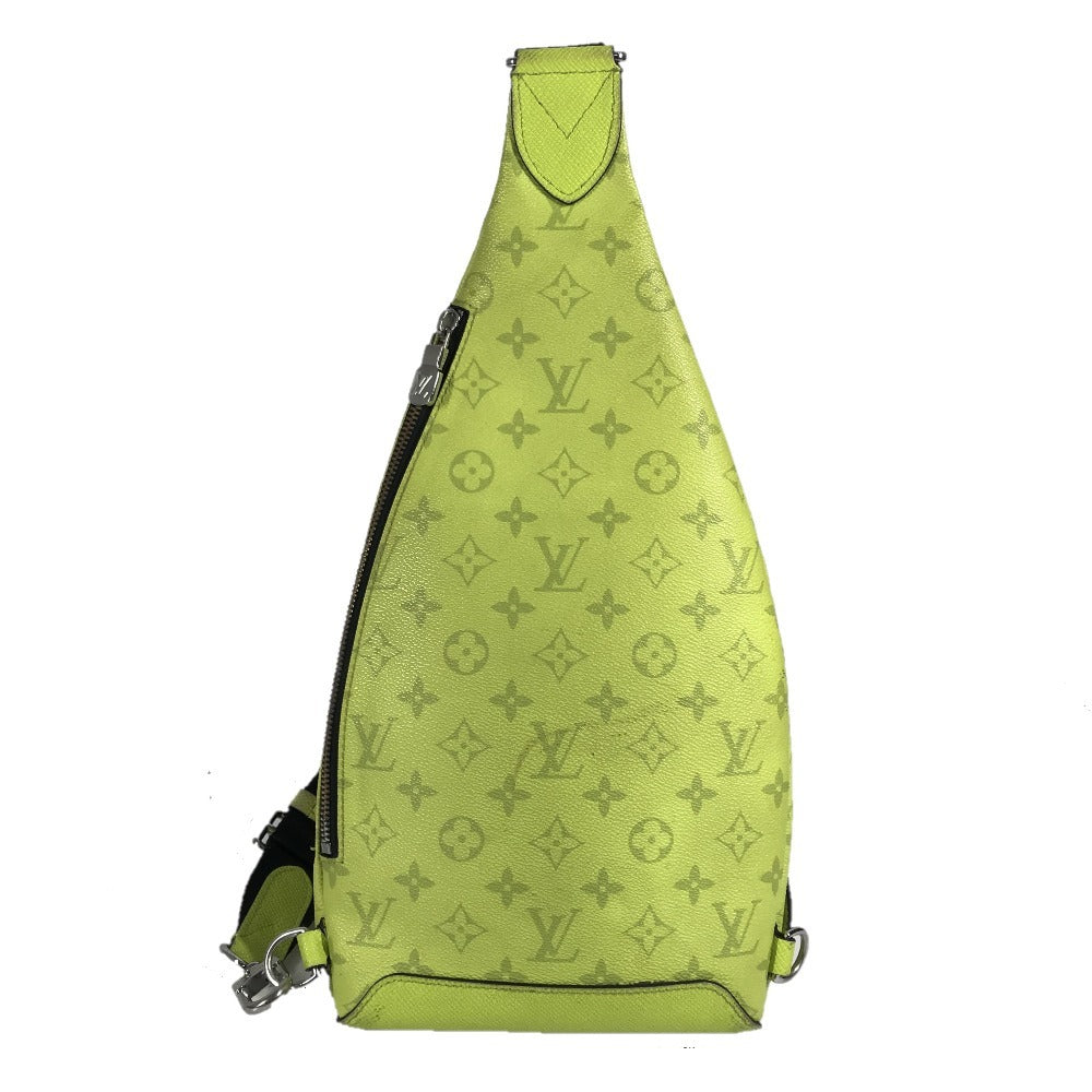 LOUIS VUITTON M30945 Taigarama Duo Sling Bag Crossbody Bag Body Bag Monogram Canvas Unisex Jaune Yellow