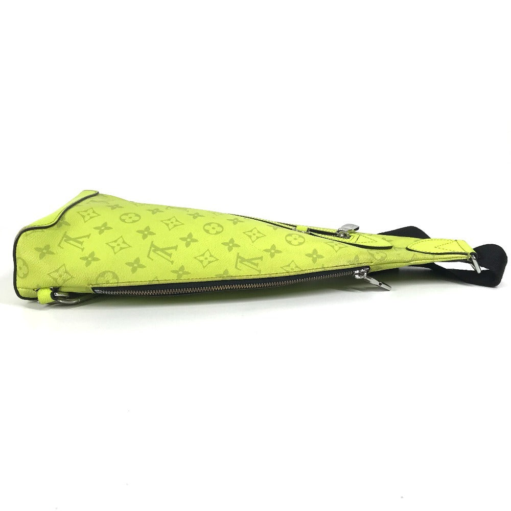 LOUIS VUITTON M30945 Taigarama Duo Sling Bag Crossbody Bag Body Bag Monogram Canvas Unisex Jaune Yellow