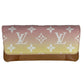 LOUIS VUITTON Monogram By The Pool Etuilunette Woody Sunglasses Case Glasses Eyewear Glasses Glasses Case Leather Women's Pink
